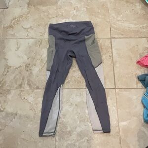 ATHLETA grey leggings size medium